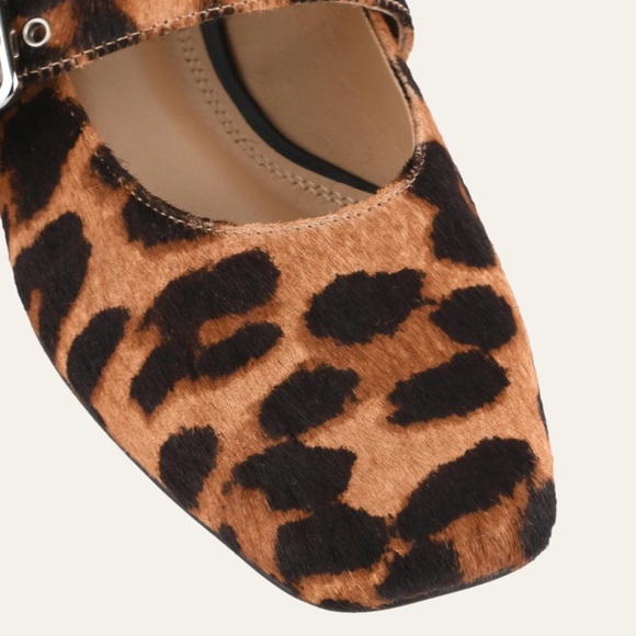 Jo Mercer Sarah Casual Flats Ocelot Leather ( leopard print ) - Picture 4 of 12